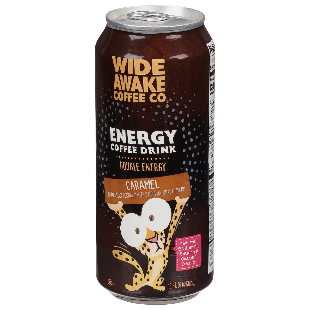slide 4 of 9, Wide Awake Coffee Co. Energy Caramel Coffee Drink - 15 fl oz, 15 fl oz