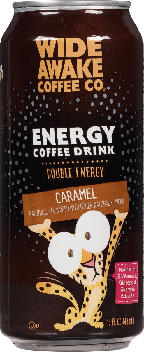 slide 7 of 9, Wide Awake Coffee Co. Energy Caramel Coffee Drink - 15 fl oz, 15 fl oz