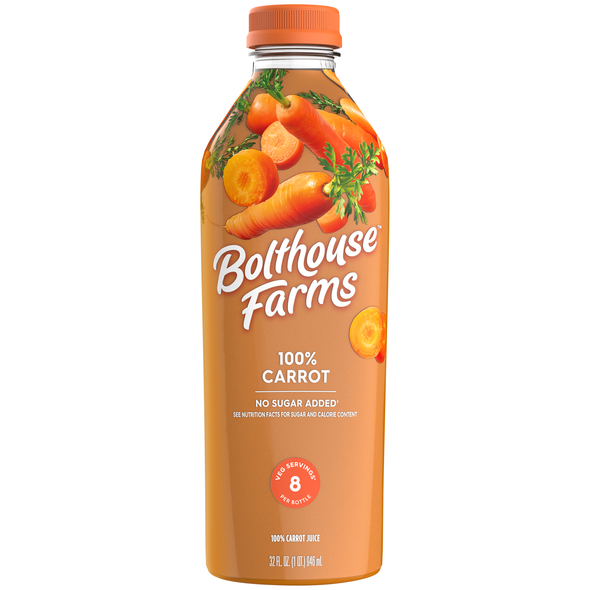 slide 1 of 5, Bolthouse Farms Bolthouse Carrot 100% Juice - 32 fl oz, 32 fl oz