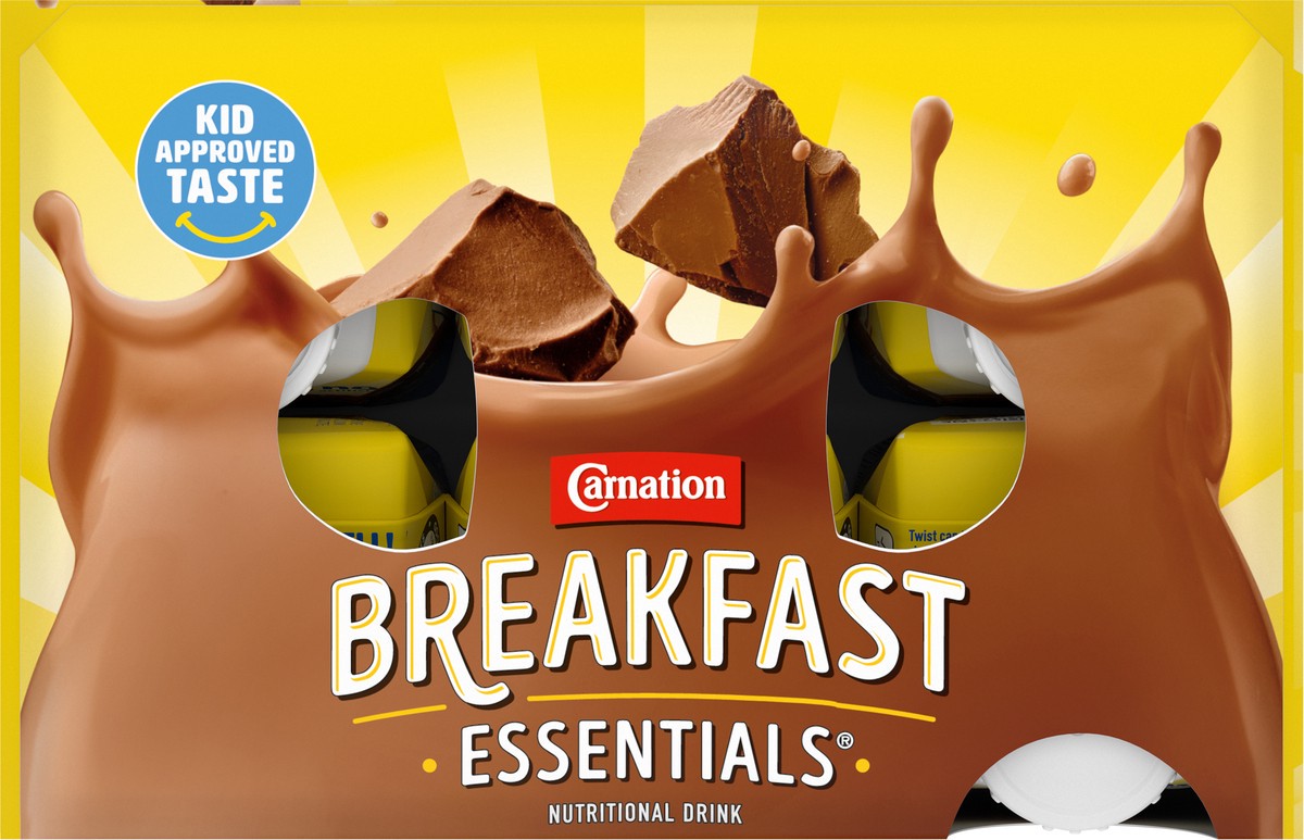 slide 6 of 9, Carnation Breakfast Essentials Ready to Drink Rich Milk Chocolate, 6 ct; 8 oz