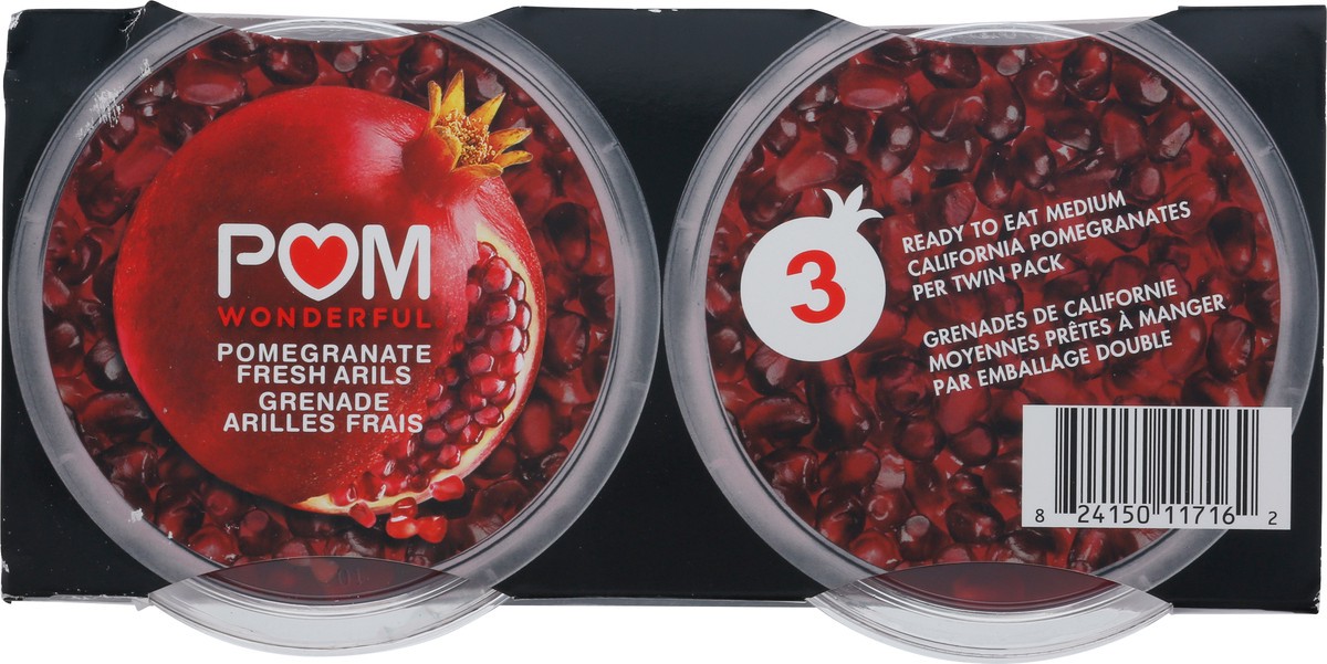 slide 4 of 11, POM POMS Ready-to-Eat Pomegranate Arils, 8 Ounce (Pack of 2), 8 oz