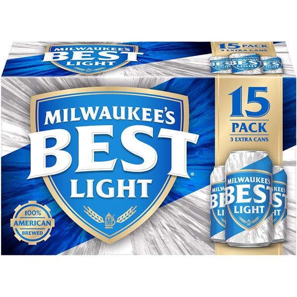 slide 7 of 13, Milwaukee's Best American Lager, 4.1% ABV, 15-pack, 12-oz. beer cans, 15 ct; 12 fl oz