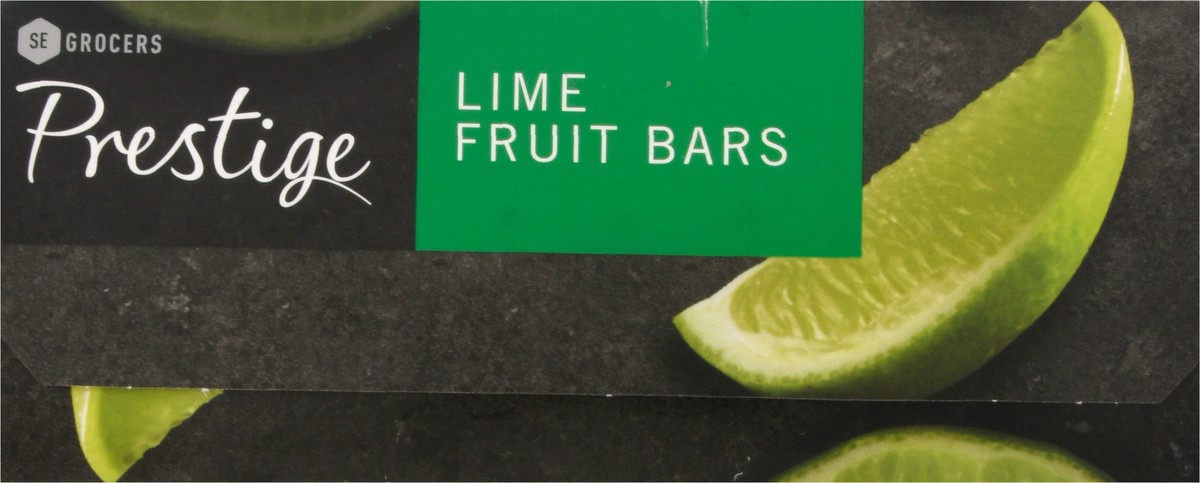 slide 6 of 14, Se Grocers Prestige 6 Real Fruit Bars Lime 6 Count, 6 ct