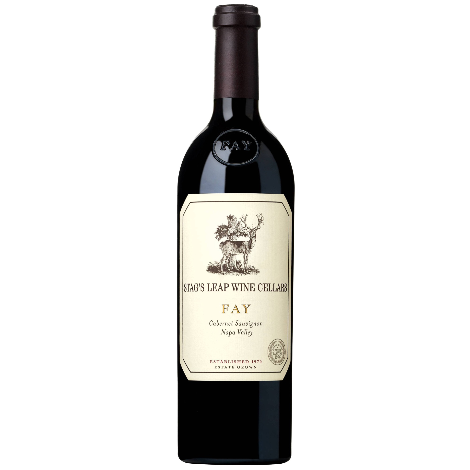 slide 1 of 5, Stag's Leap FAY Cabernet Sauvignon Red Wine, 750 mL, 750 ml