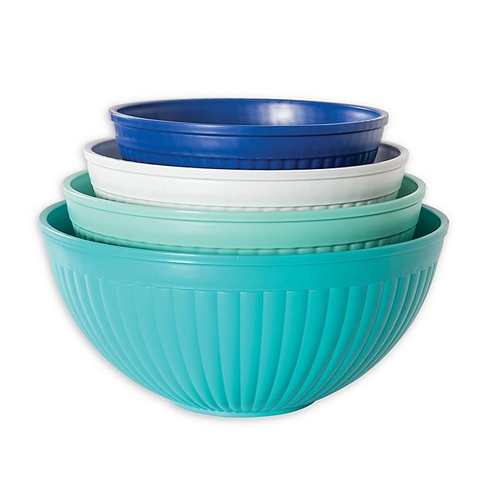 slide 1 of 1, Nordic Ware Prep and Serve Mixing Bowl Set, 4 ct