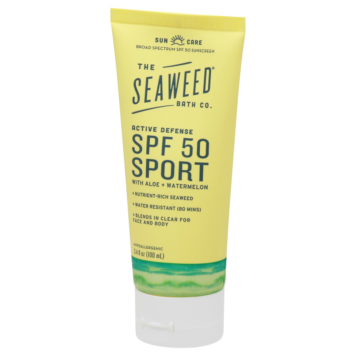 slide 4 of 9, The Seaweed Bath Co. The Seaweed Bath Company Active Defense Spf 50 Sport Cream, 1 ct
