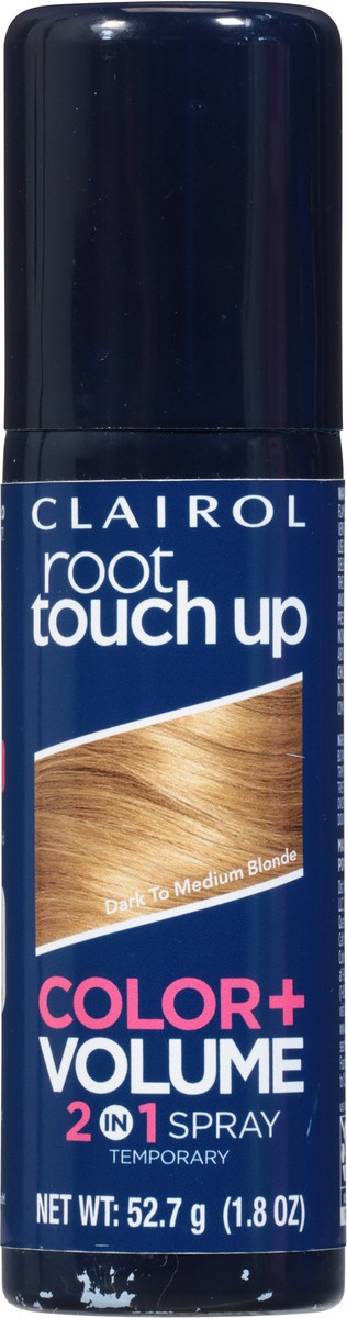 slide 7 of 10, Root Touch-Up Dark to Medium Blonde Temporary 2 in 1 Color + Volume Spray 1.8 oz, 1.8 oz