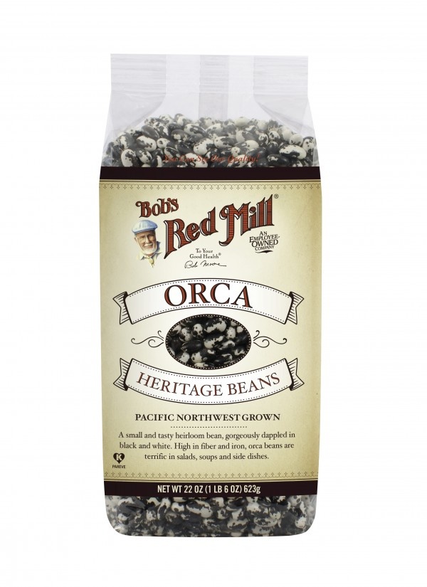 slide 1 of 1, Bob's Red Mill Orca Heritage Beans, 22 oz