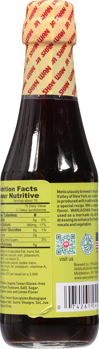 slide 3 of 9, Wan Ja Shan Wan Jan Shan Soy Sauce Ponzu Citrus- 10 oz, 10 oz