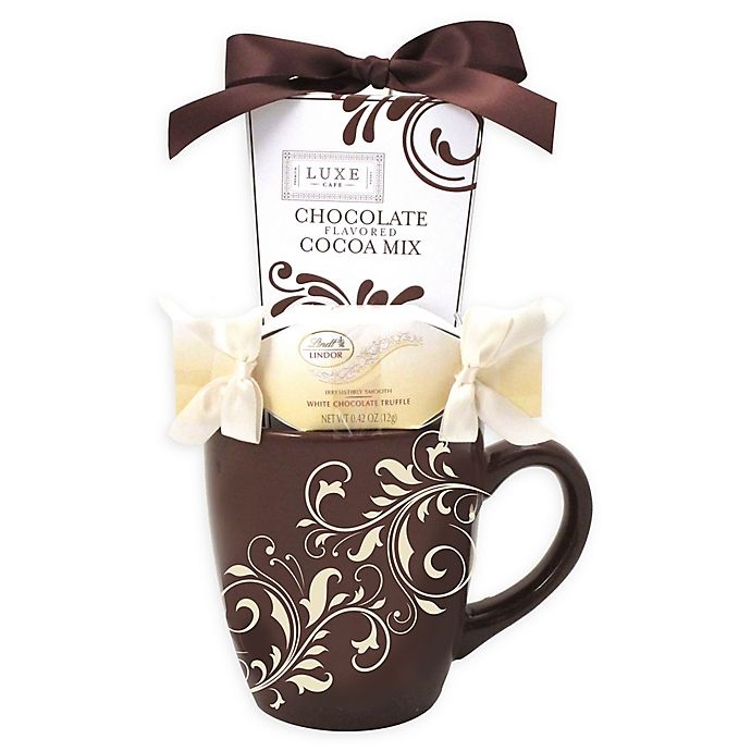 slide 1 of 2, Lindt Holiday Mug Gift Set, 1 ct