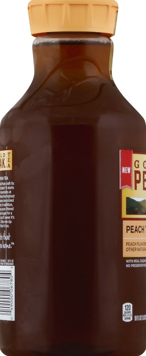 slide 3 of 4, Gold Peak Peach Tea - 59 fl oz, 59 fl oz