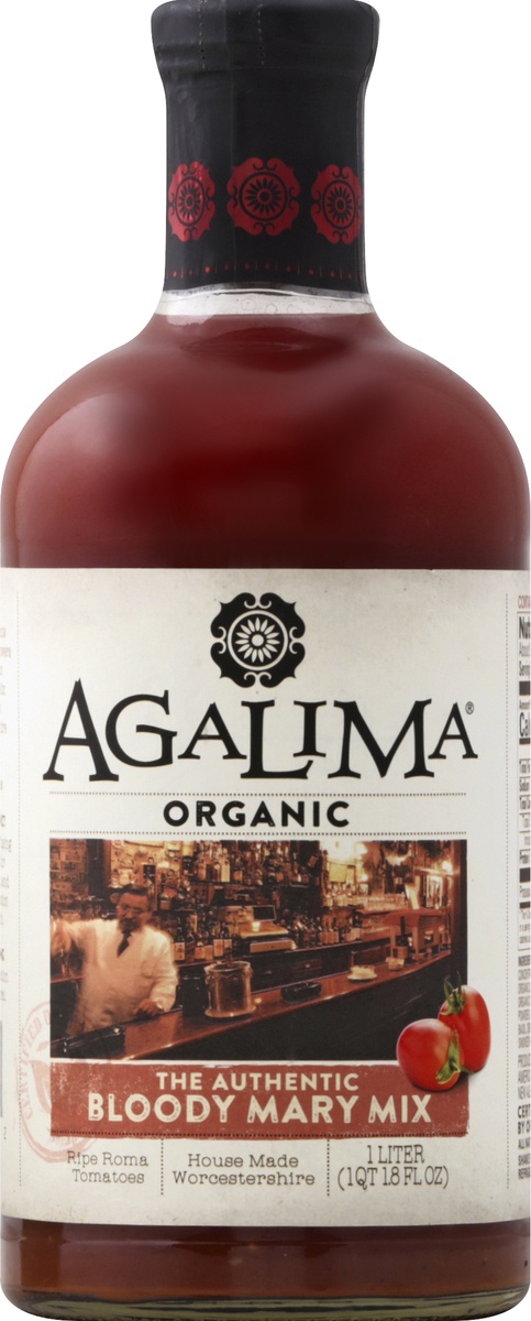 slide 7 of 9, Agalima Organic The Authentic Bloody Mary Mix, 1 liter