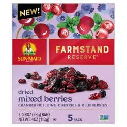 Sun Maid Farmstand Reserve Mixed Berries 5/0.8 Oz