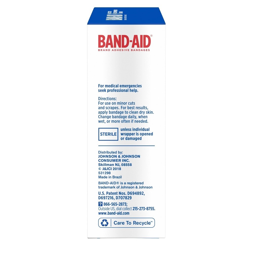 slide 6 of 8, BAND-AID Plastic Strips Bandages, 60 ct