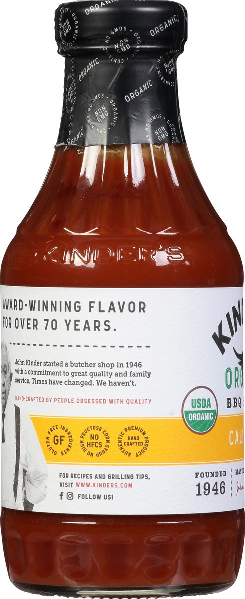 slide 4 of 14, Kinder's Organic Cali Gold BBQ Sauce 19.5 oz, 19.5 oz