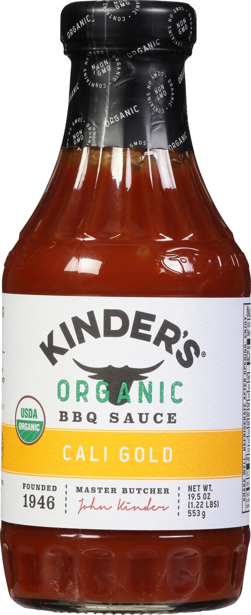 slide 5 of 14, Kinder's Organic Cali Gold BBQ Sauce 19.5 oz, 19.5 oz