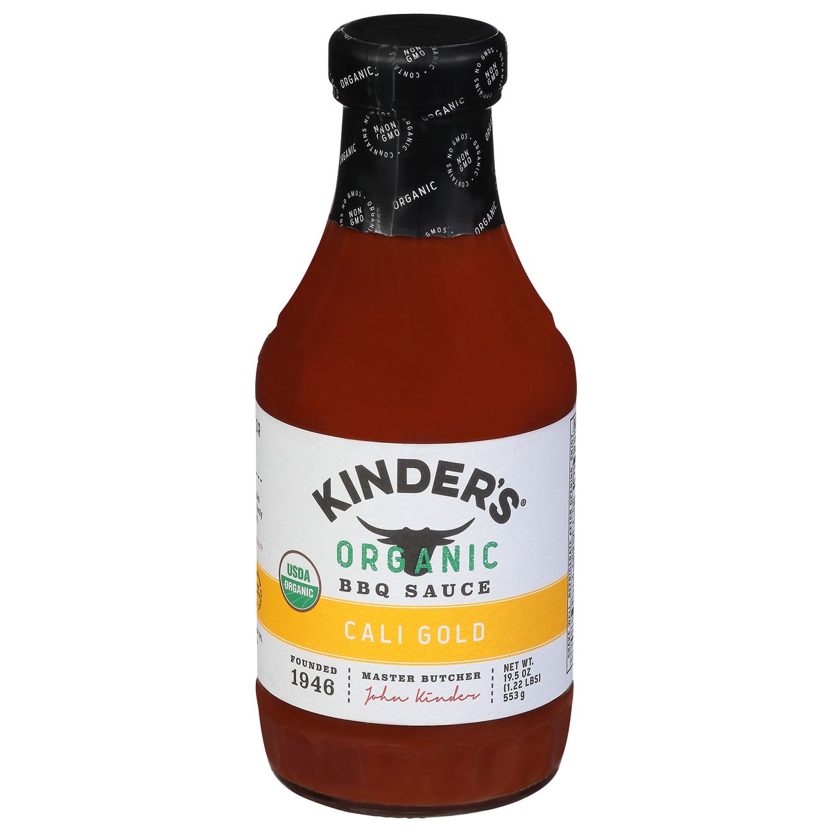 slide 6 of 14, Kinder's Organic Cali Gold BBQ Sauce 19.5 oz, 19.5 oz