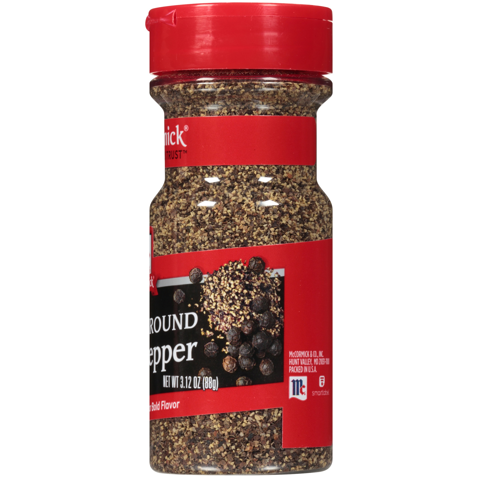 slide 5 of 5, McCormick Coarse Ground Black Pepper, 3.12 oz