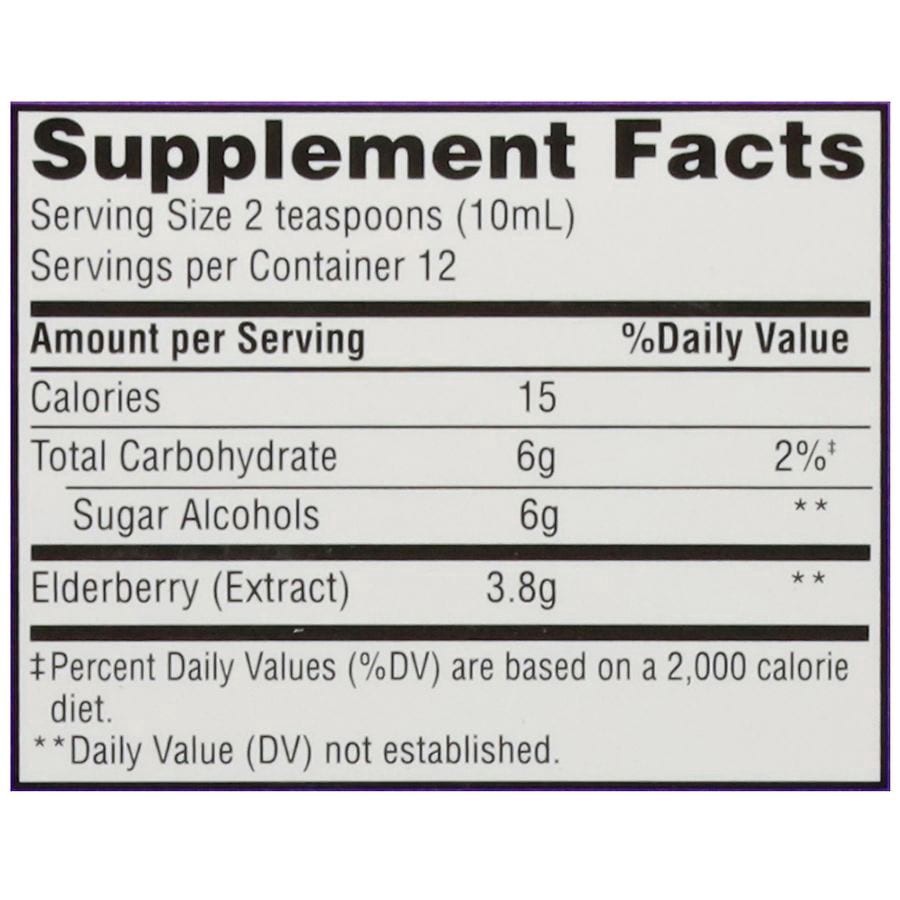 slide 4 of 5, Walgreens Elderberry Liquid Dietary Supplement Sugar Free, 4 fl oz