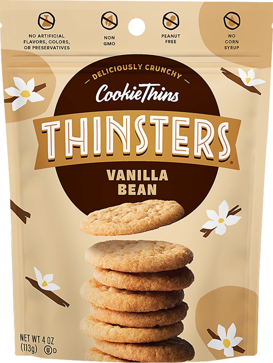 slide 3 of 3, Thinsters Vanilla Bean Cookie Thins 4 oz, 4 oz