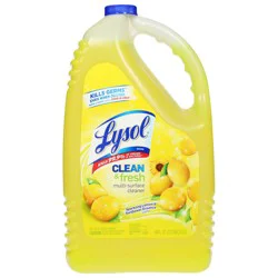 Lysol Clean & Fresh Sparkling Lemon & Sunflower Essence Multi-Surface Cleaner 144 fl oz