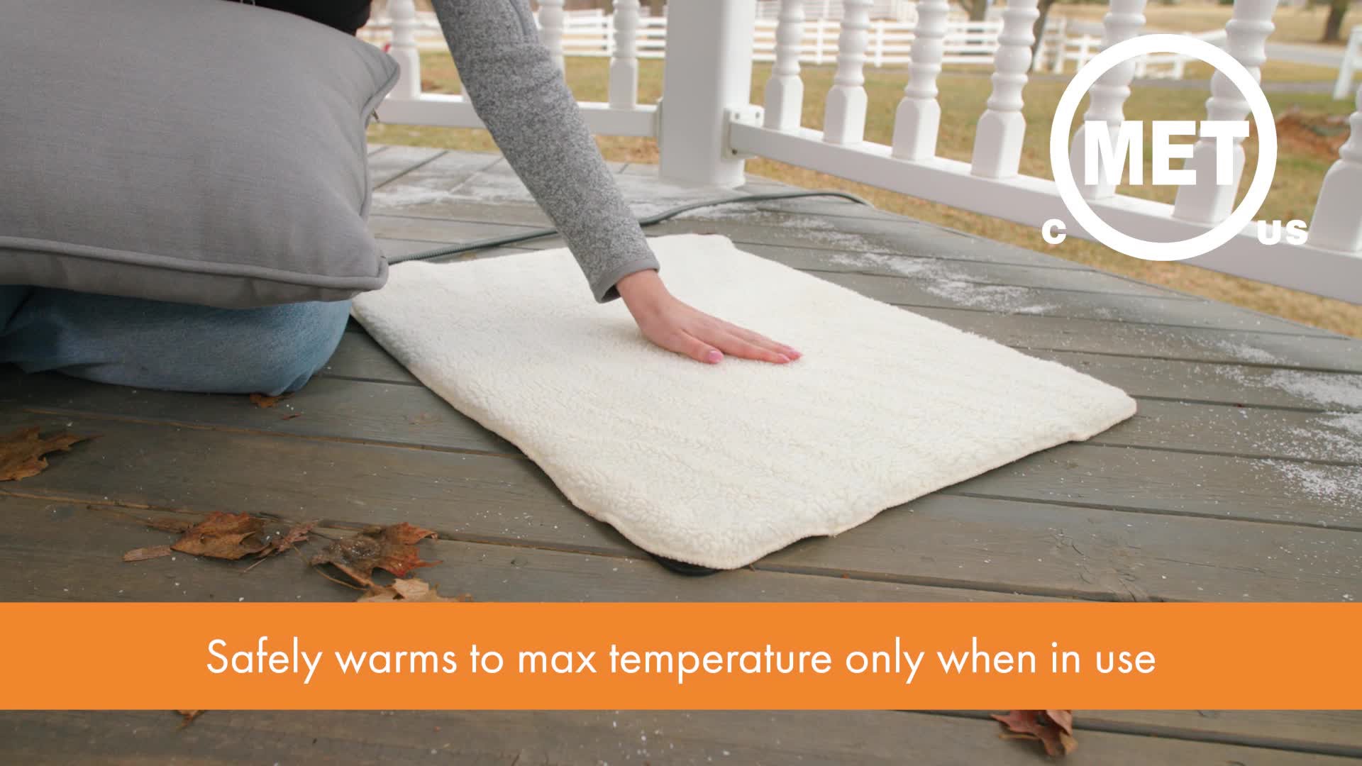 slide 9 of 10, K & H K&H Pet Products Lectro-Soft Outdoor Heated Pet Bed Gray Large 25 X 36 Inches, 1 ct