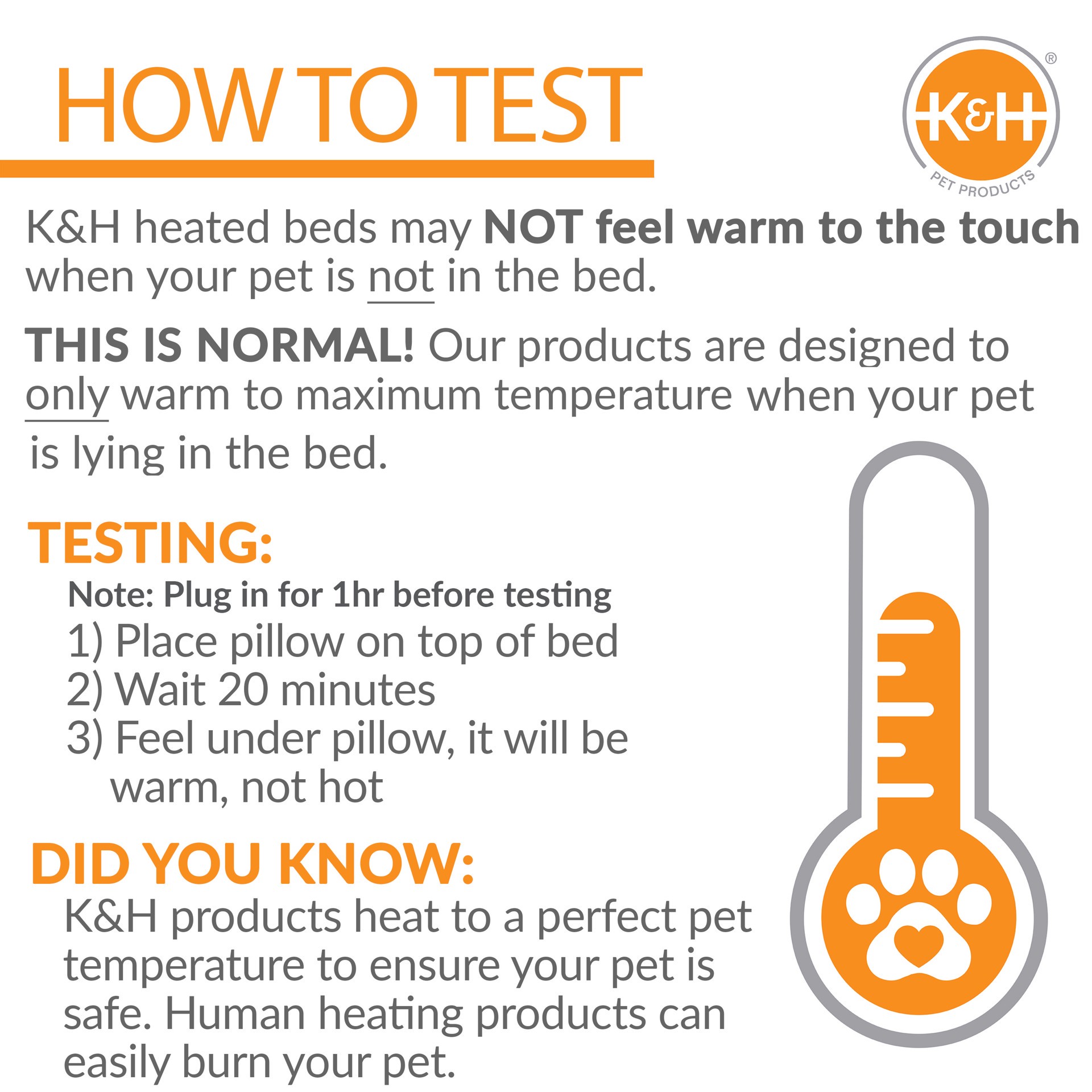 slide 10 of 10, K & H K&H Pet Products Lectro-Soft Outdoor Heated Pet Bed Gray Large 25 X 36 Inches, 1 ct