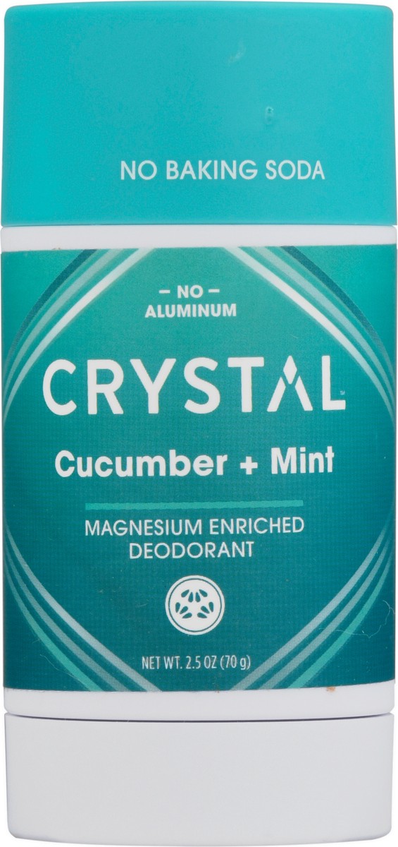 slide 2 of 12, Crystal Cucumber + Mint Deodorant 2.5 oz, 1 ct