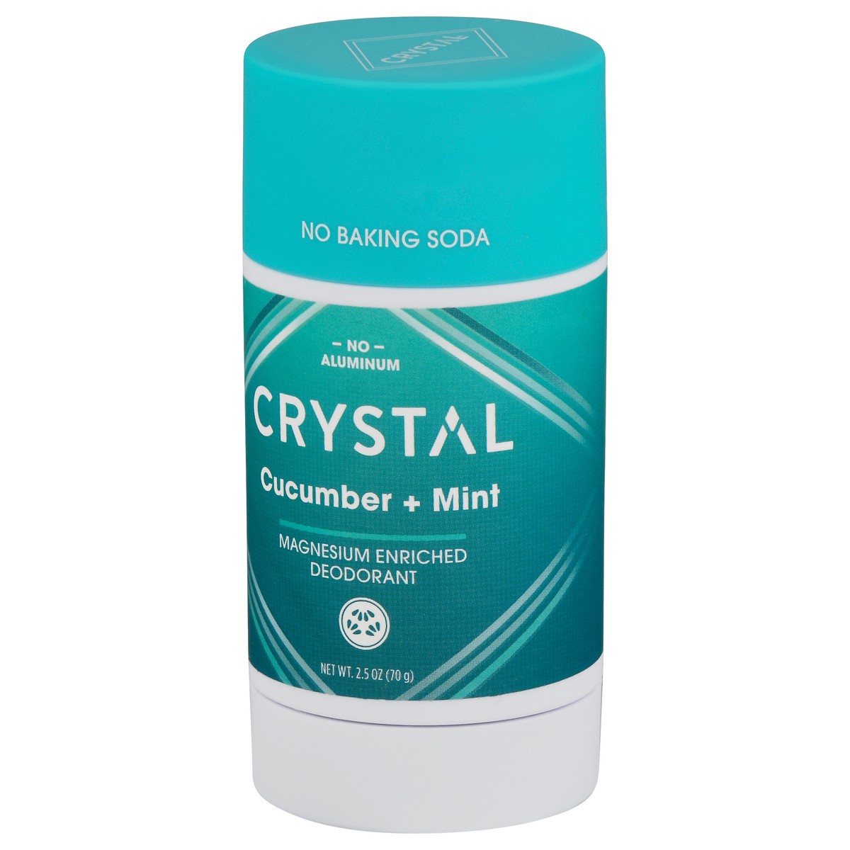 slide 4 of 12, Crystal Cucumber + Mint Deodorant 2.5 oz, 1 ct