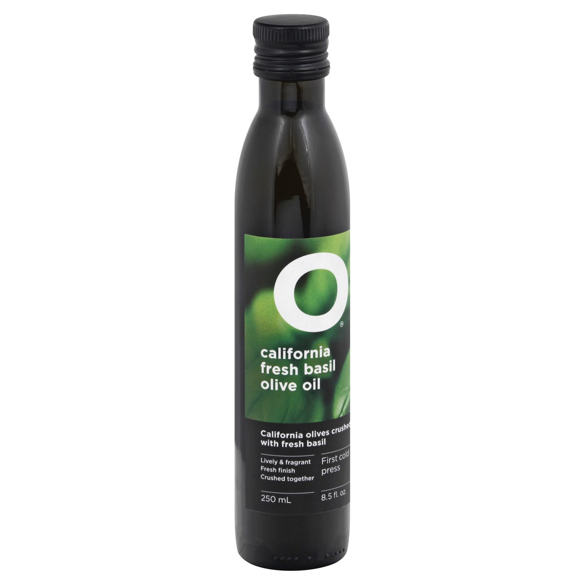 slide 2 of 9, O California Fresh Basil Olive Oil 250 ml, 250 ml