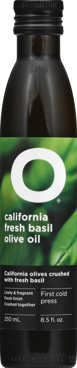 slide 6 of 9, O California Fresh Basil Olive Oil 250 ml, 250 ml