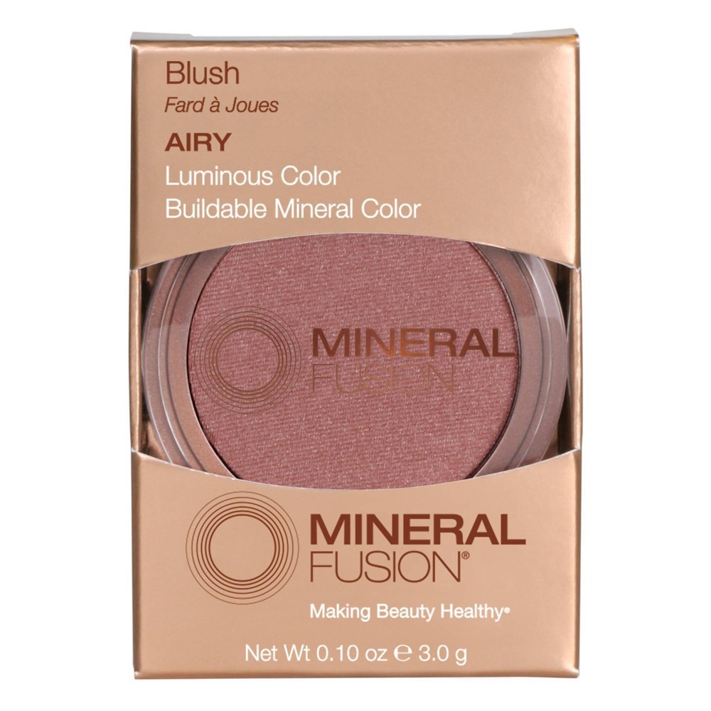 slide 2 of 5, Mineral Fusion Blush Airy - 0.10oz, 1 ct