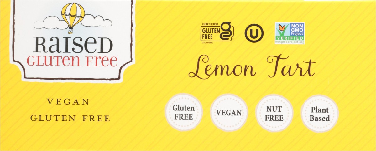 slide 9 of 13, Raised Gluten Free Lemon Tart 7 oz, 7 oz