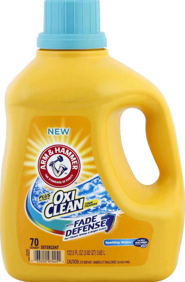 slide 5 of 7, ARM & HAMMER Detergent 122.5 oz, 122.5 oz