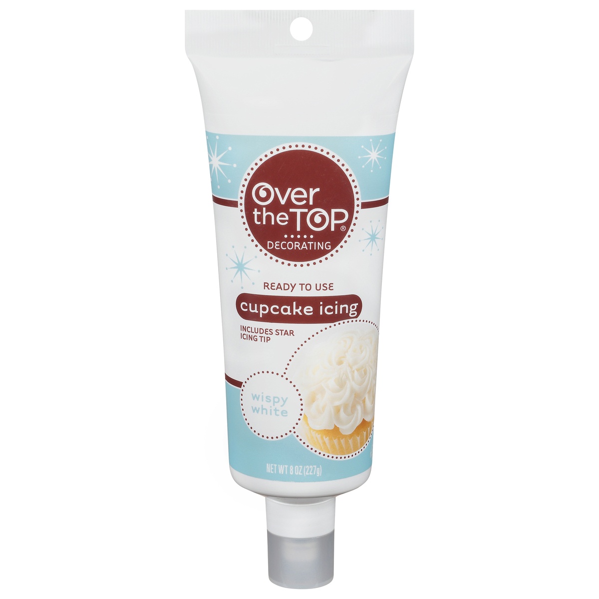 slide 1 of 11, Over The Top Wispy White Cupcake Icing, 8 oz