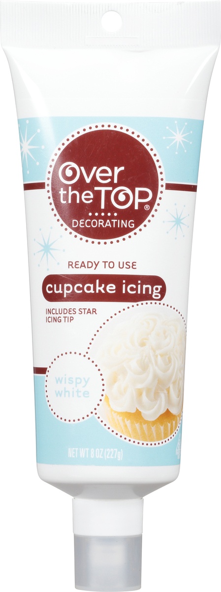 slide 9 of 11, Over The Top Wispy White Cupcake Icing, 8 oz