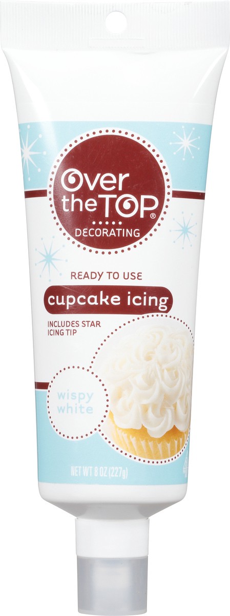 slide 8 of 17, Over The Top Decorating Wispy White Cupcake Icing - 8 oz, 8 oz