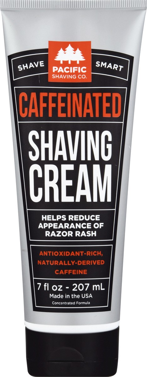 slide 4 of 12, Pacific Shaving Caffeinated Shaving Cream 7 oz, 7 oz