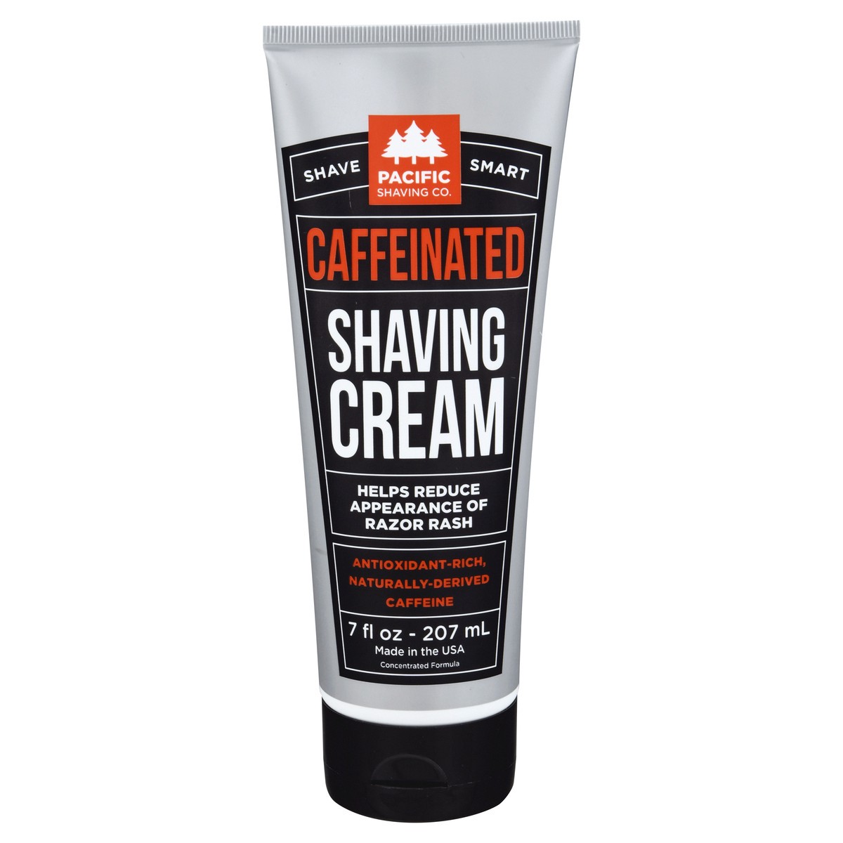 slide 9 of 12, Pacific Shaving Caffeinated Shaving Cream 7 oz, 7 oz