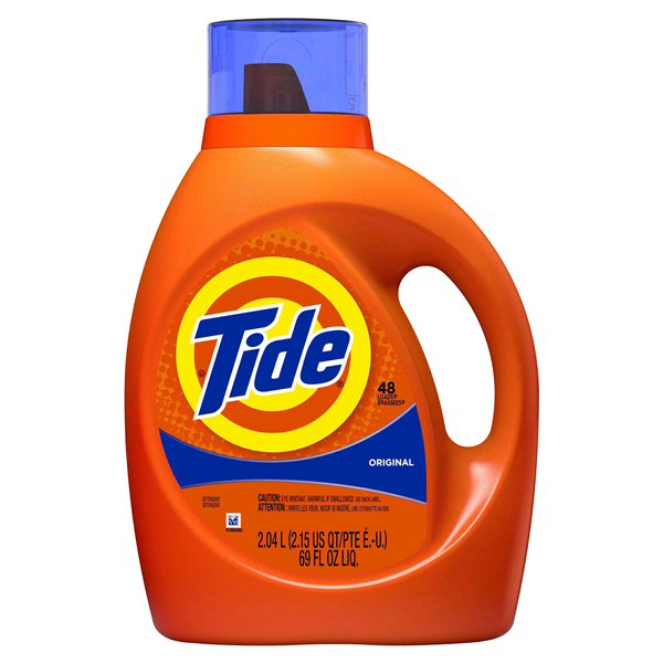 slide 1 of 1, Tide Detergent, Original, 69 fl oz