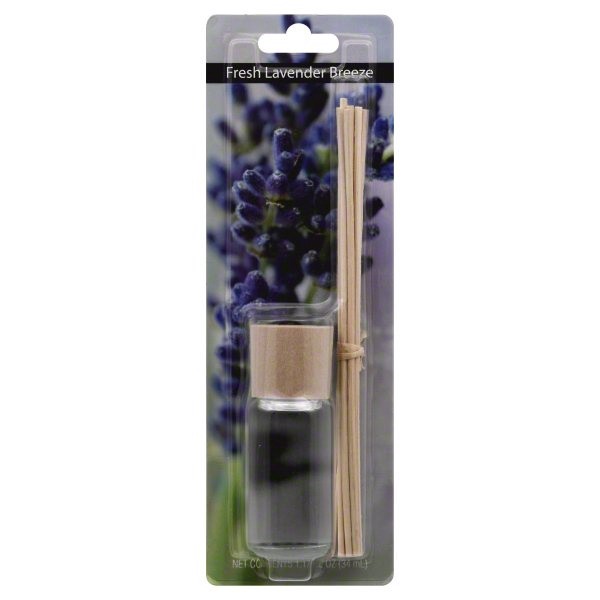 slide 1 of 1, Candle-Lite Reed Diffuser, Fresh Lavender Breeze, 1 ct