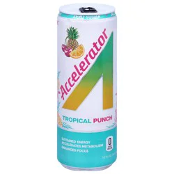 Accelerator Zero Sugar Tropical Punch Energy Drink 12 fl oz