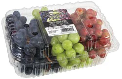 Fresh Tri-Color Seedless Grapes