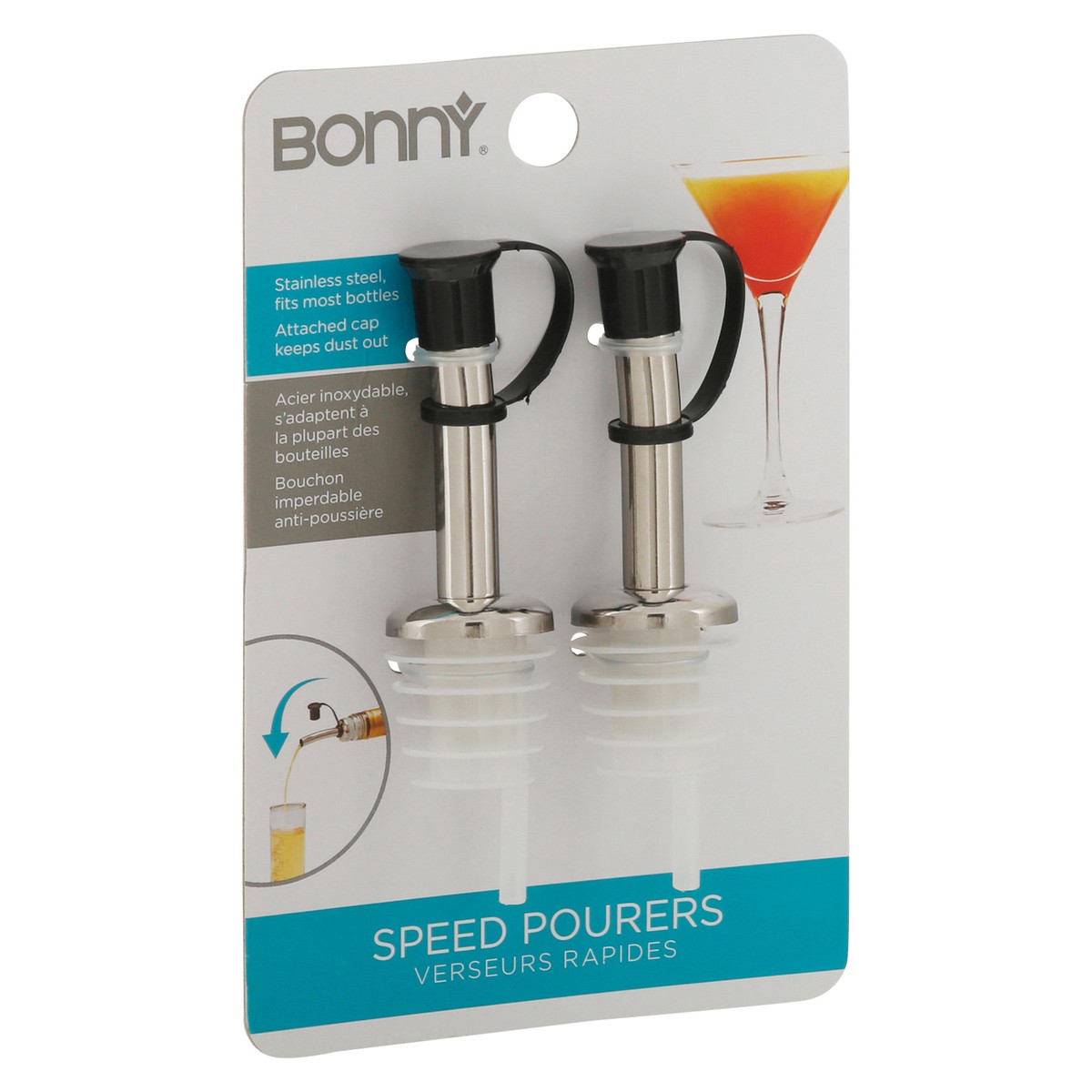 slide 3 of 10, Bonny Speed Pourers - 2 Count, 2 ct