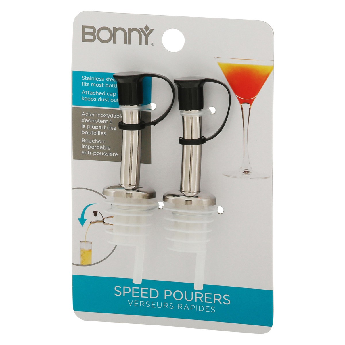 slide 10 of 10, Bonny Speed Pourers - 2 Count, 2 ct