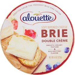 Alouette Soft Ripened Double Creme Brie 8 oz
