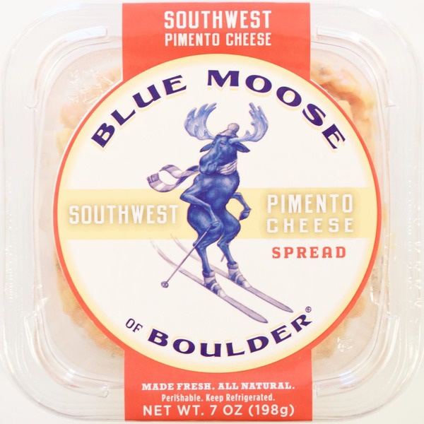 slide 1 of 1, Blue Moose of Boulder Southwest Pimento Cheese Spread, 7 oz