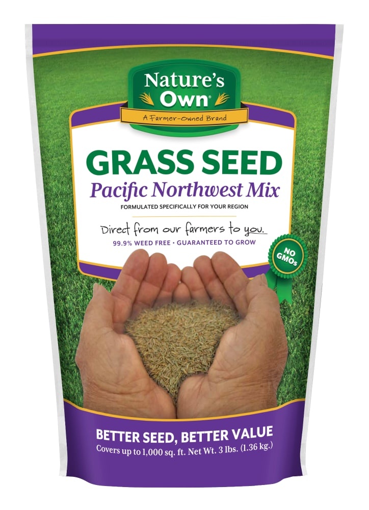 slide 1 of 1, Nature's Own Pacific Northwest Mix Premium Lawn Seed - 3 Pound, 1 ct