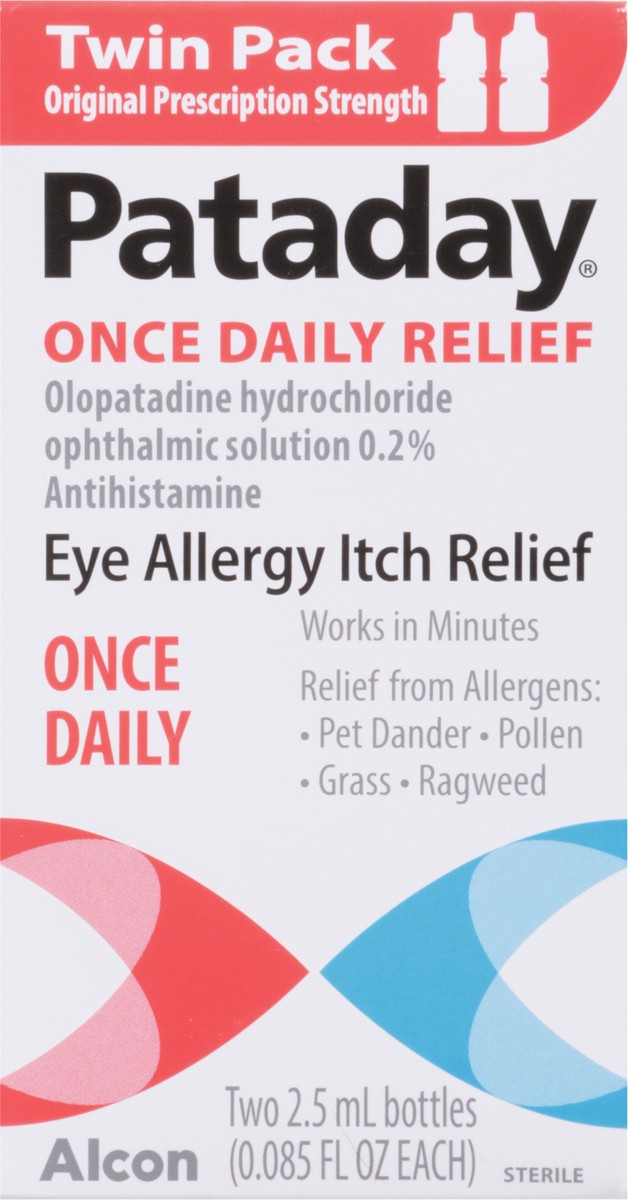 slide 8 of 10, Pataday Once Daily Relief Twin Pack - 2-2.5 Ml, 5 ml