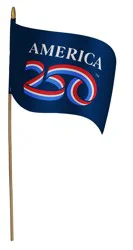 Valley Forge 8" X 12" America 250 Stick Flag